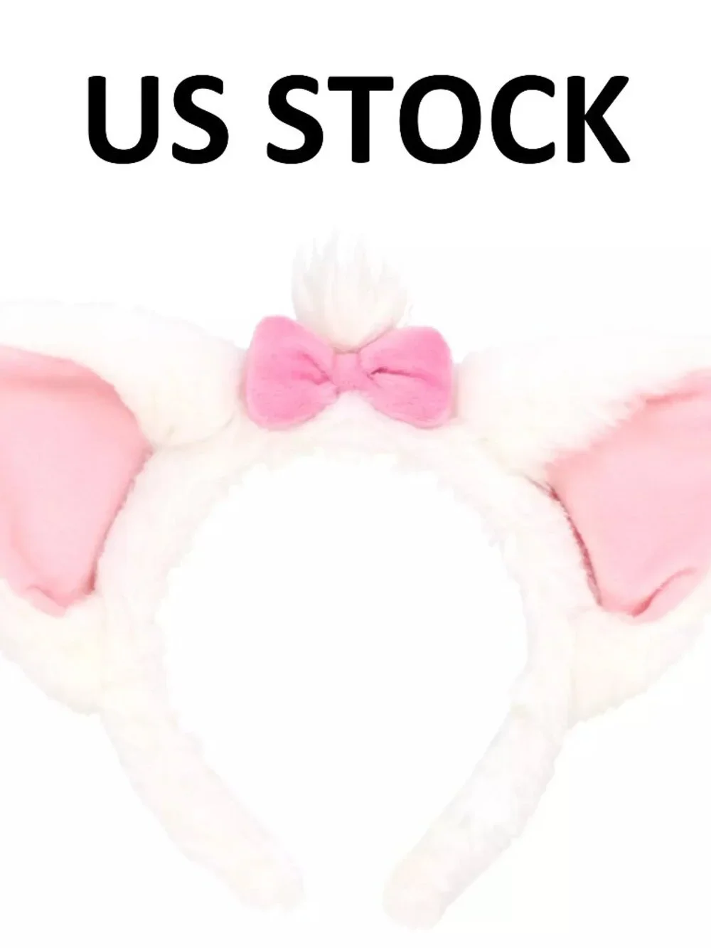 Tokyo Disney Resort Marie Aristocats Ear Headband Japan NWT